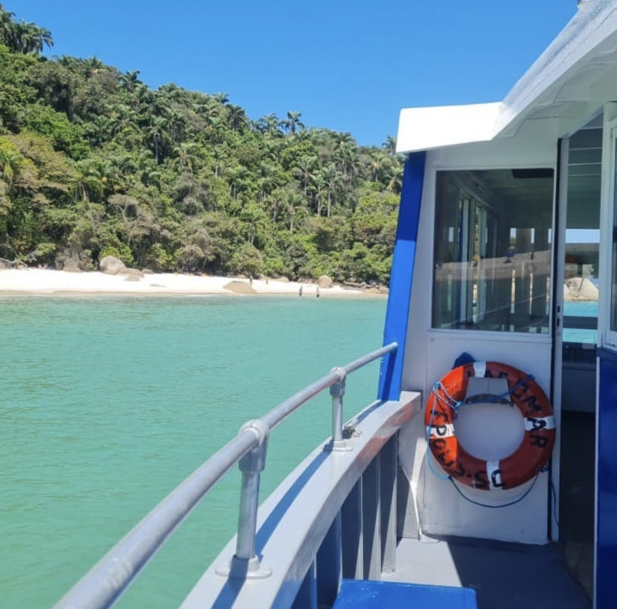 ILHA DO CAMPECHE SAÍDA BARRA DA LAGOA